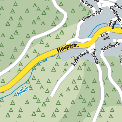 Stadtplan Fellen