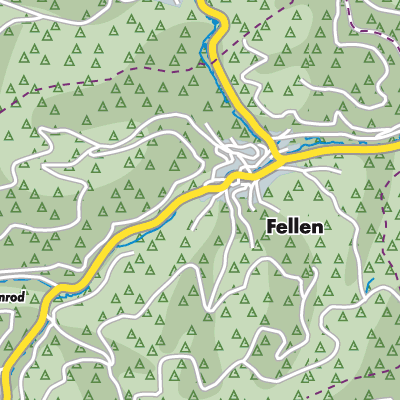 Übersichtsplan Fellen