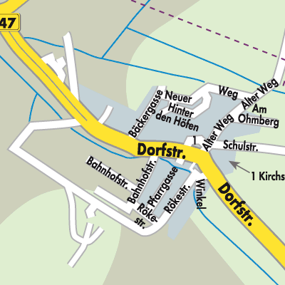 Stadtplan Ferna