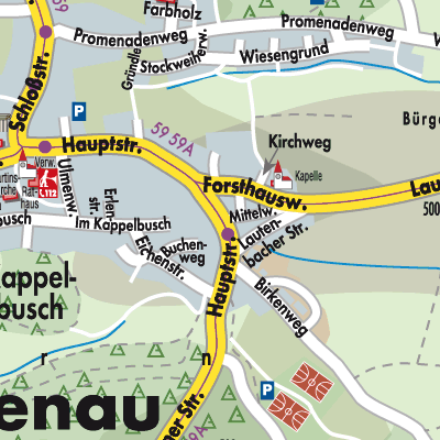 Stadtplan Fichtenau