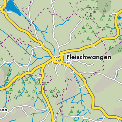 Übersichtsplan Fleischwangen