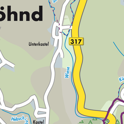 Stadtplan Fröhnd