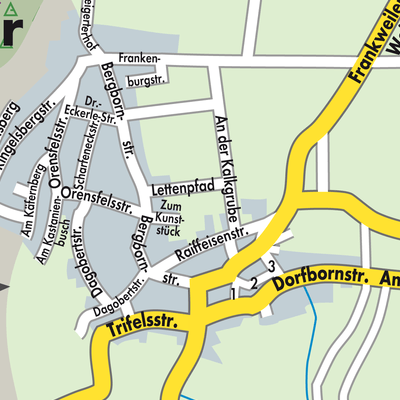 Stadtplan Frankweiler