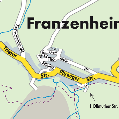 Stadtplan Franzenheim