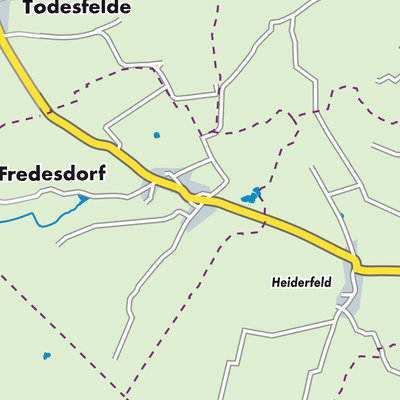 Übersichtsplan Fredesdorf