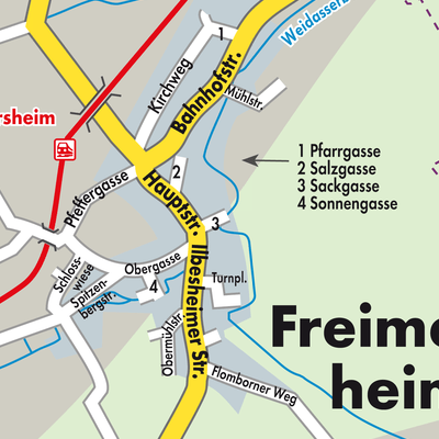 Stadtplan Freimersheim
