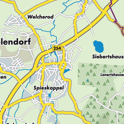 Übersichtsplan Frielendorf