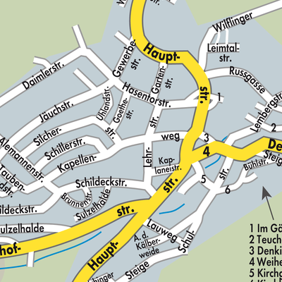 Stadtplan Frittlingen
