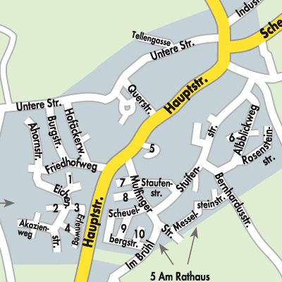 Stadtplan Göggingen