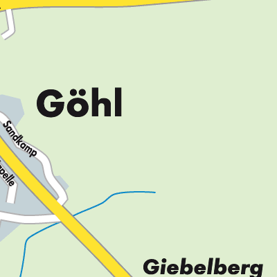 Stadtplan Göhl