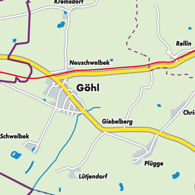Übersichtsplan Göhl