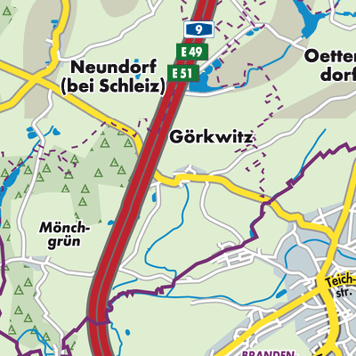Übersichtsplan Görkwitz