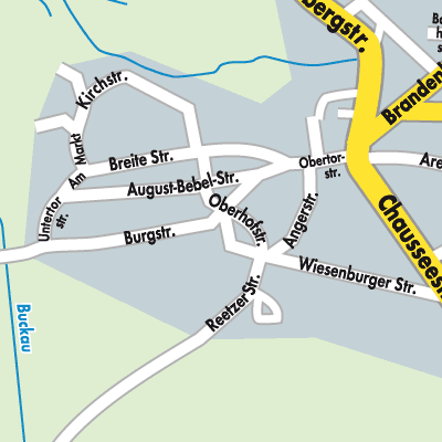 Stadtplan Görzke
