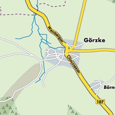 Übersichtsplan Görzke