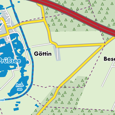 Übersichtsplan Göttin