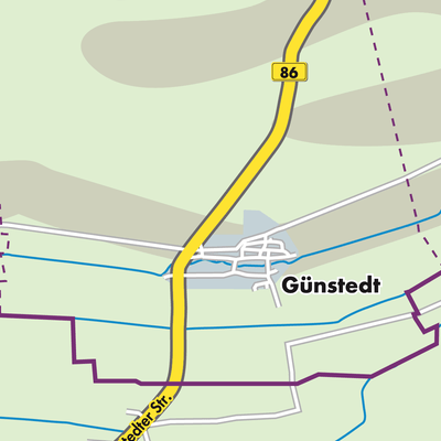 Übersichtsplan Günstedt