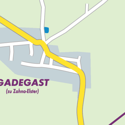 Stadtplan Gadegast