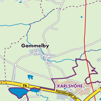 Übersichtsplan Gammelby