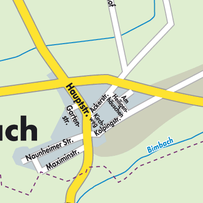 Stadtplan Gappenach