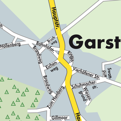 Stadtplan Garstedt