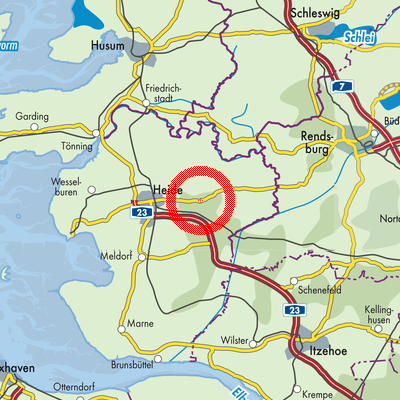 Landkarte Gaushorn