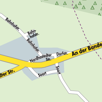 Stadtplan Gaushorn