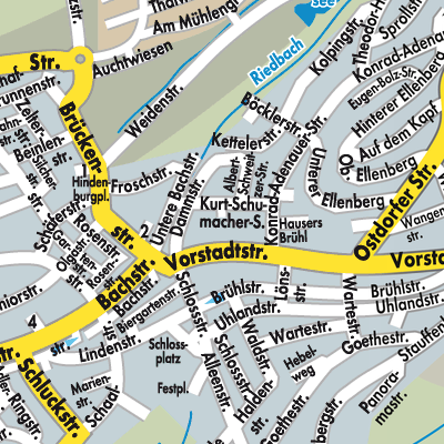 Stadtplan Geislingen