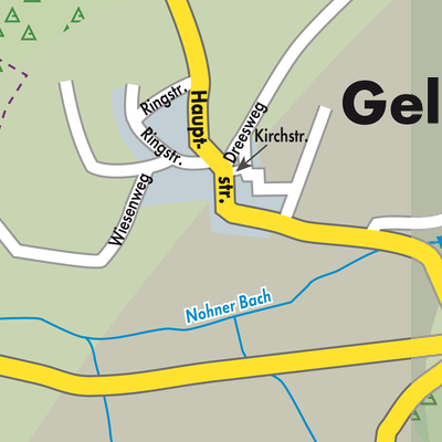 Stadtplan Gelenberg
