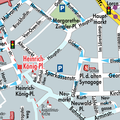 Stadtplan Gelsenkirchen