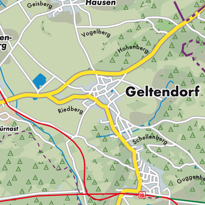 Übersichtsplan Geltendorf