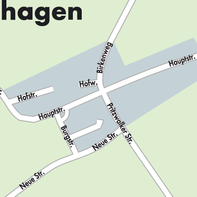 Stadtplan Gerdshagen