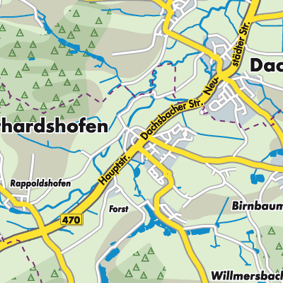 Übersichtsplan Gerhardshofen