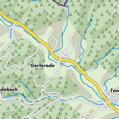 Übersichtsplan Gerterode