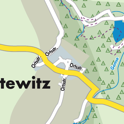 Stadtplan Gertewitz