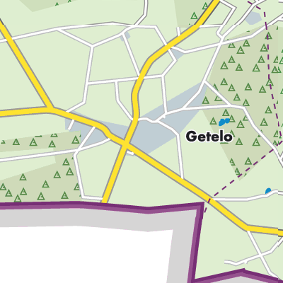 Übersichtsplan Getelo
