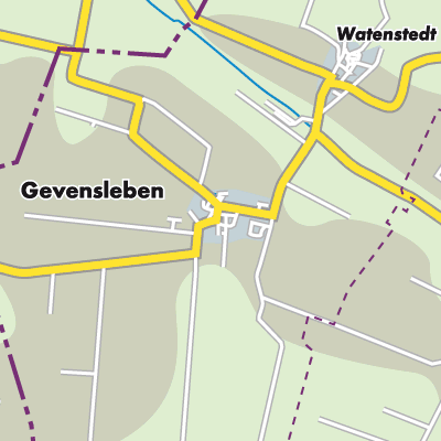 Übersichtsplan Gevensleben