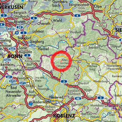 Landkarte Giershausen