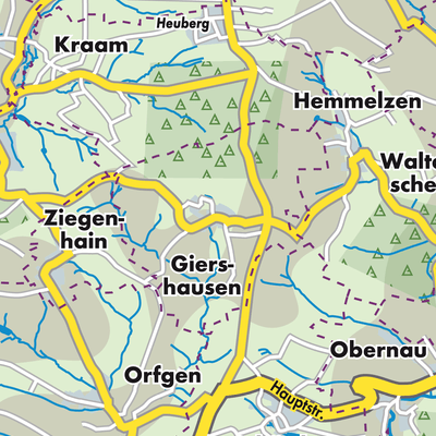 Übersichtsplan Giershausen