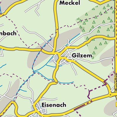 Übersichtsplan Gilzem