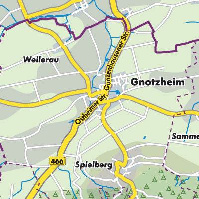 Übersichtsplan Gnotzheim