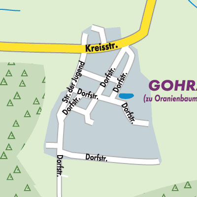 Stadtplan Gohrau