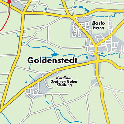 Übersichtsplan Goldenstedt