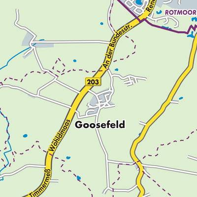Übersichtsplan Goosefeld