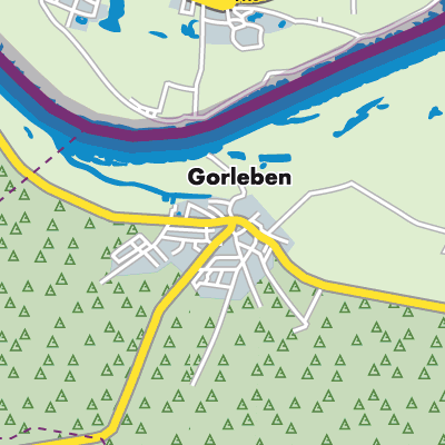 Übersichtsplan Gorleben