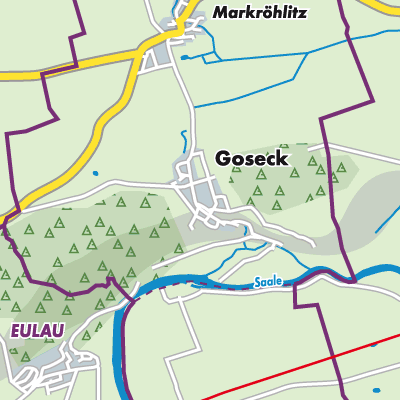 Übersichtsplan Goseck
