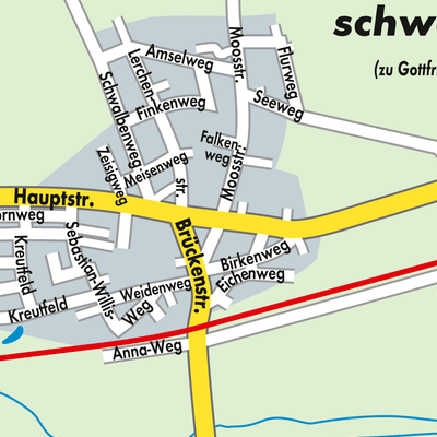 Stadtplan Gottfrieding