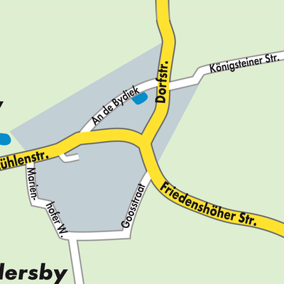Stadtplan Grödersby