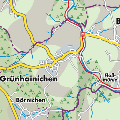 Übersichtsplan Grünhainichen