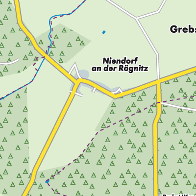 Übersichtsplan Grebs-Niendorf