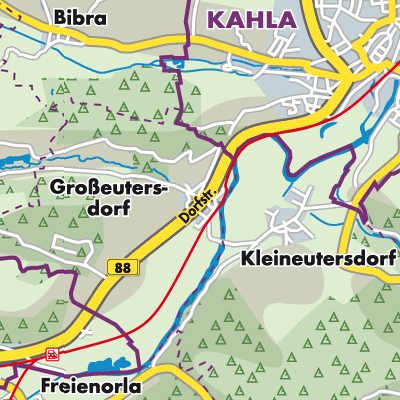 Übersichtsplan Großeutersdorf